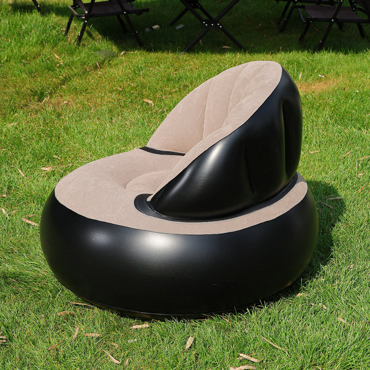 Women's Inflatable Comfort Armchair with Soft Surface Texture Stornfield