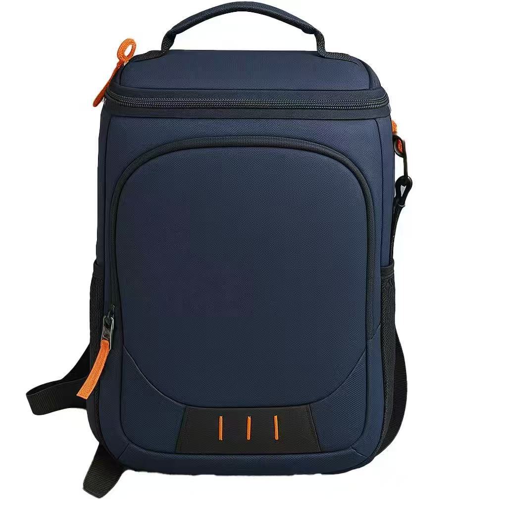 Unisex nan insulated lunch backpack with cooler compartment, front pocket and adjustable shoulder straps Stornfield