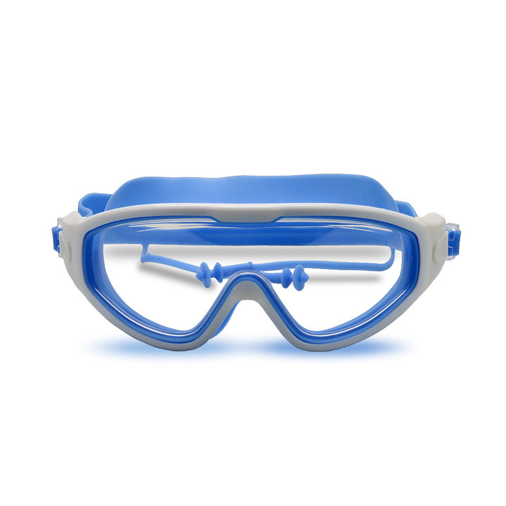 Waterproof swimming goggles with adjustable nose piece Stornfield