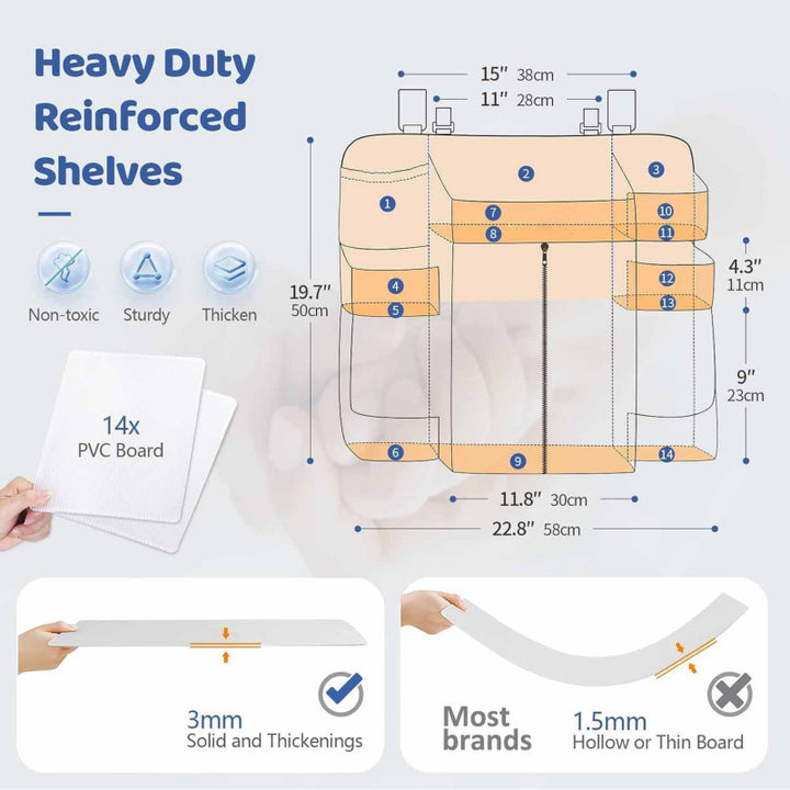 Multi-functional storage bag for baby accessories Stornfield