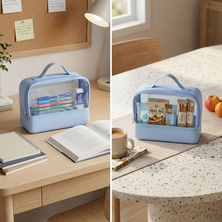 Practical and Transparent Cosmetic Organizer Bag Stornfield