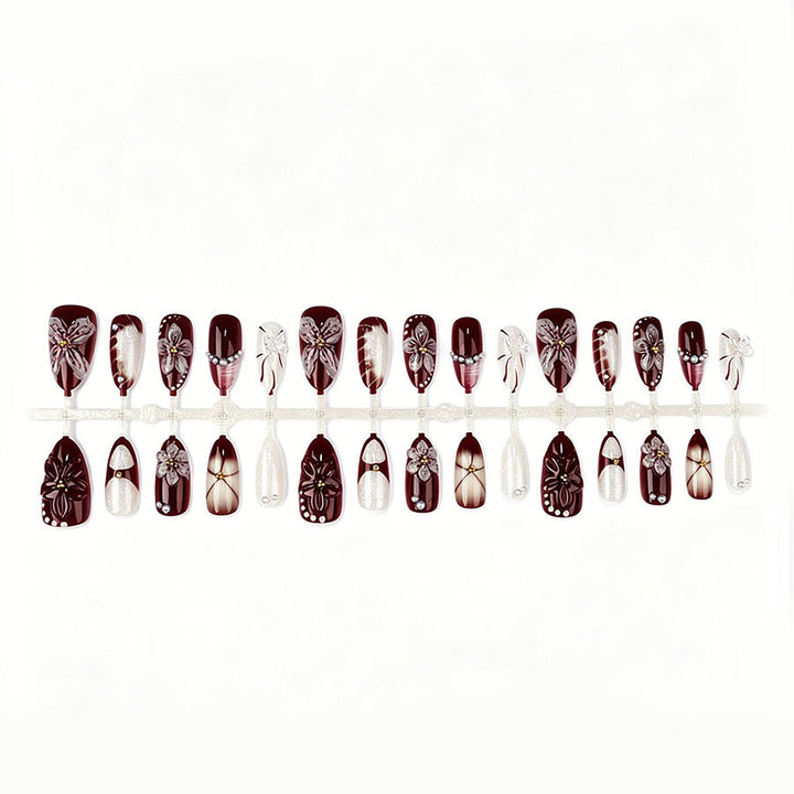 Premium Decorative Press-On Nails Stornfield
