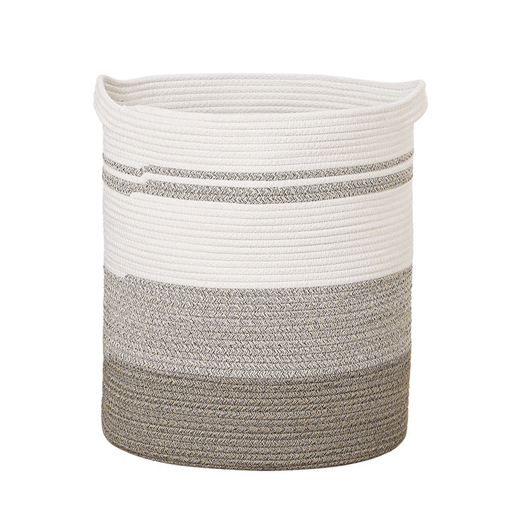 Women's storage basket with modern striped design Stornfield