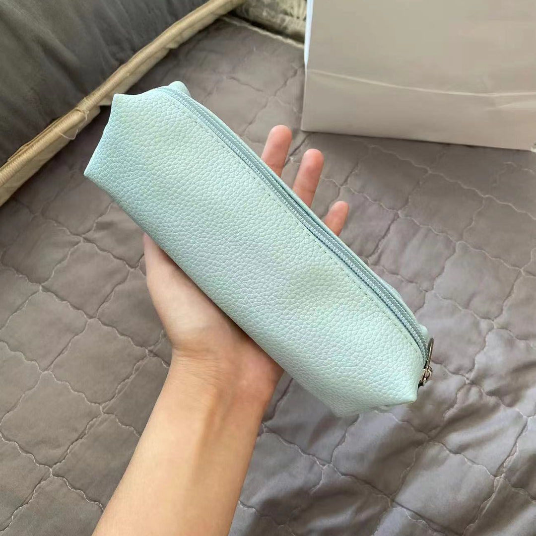 Textured Leather Pencil Case Stornfield