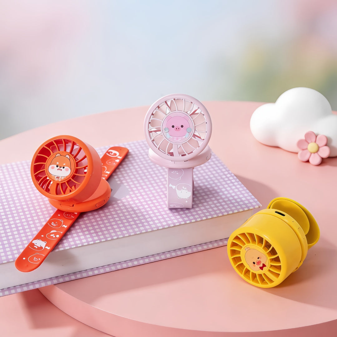 Ladies portable handheld fan with chicken design Stornfield