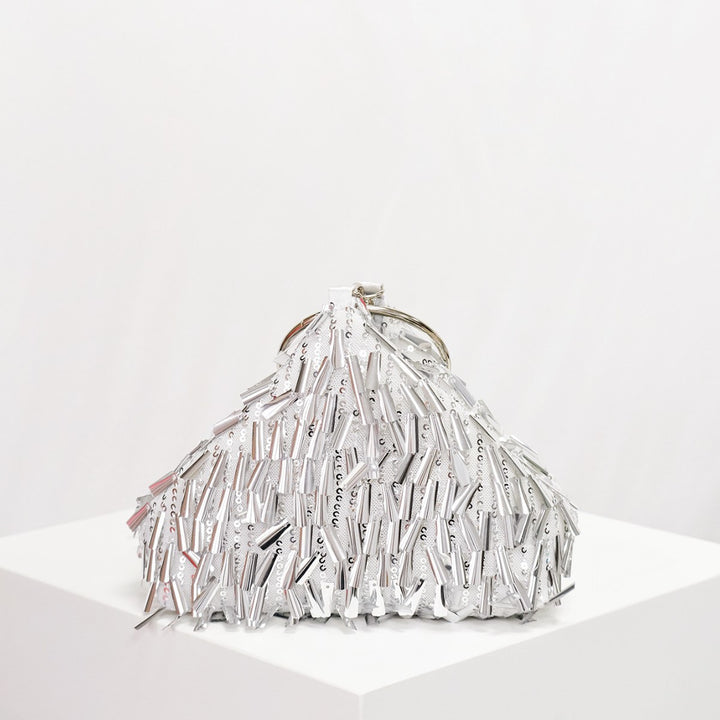 Decorative Fringe Clutch