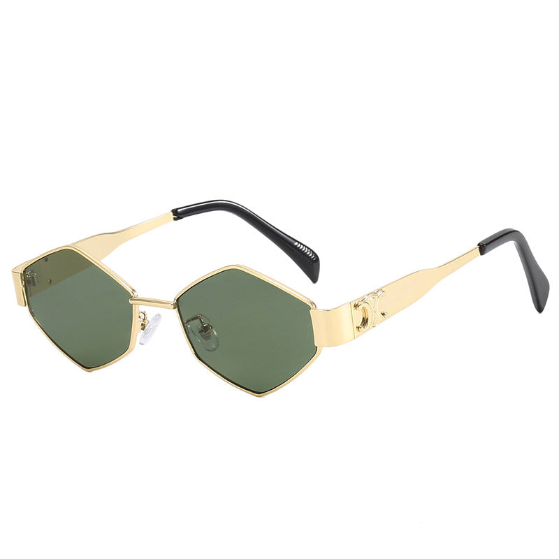 Fashionable sunglasses in hexagonal design Stornfield
