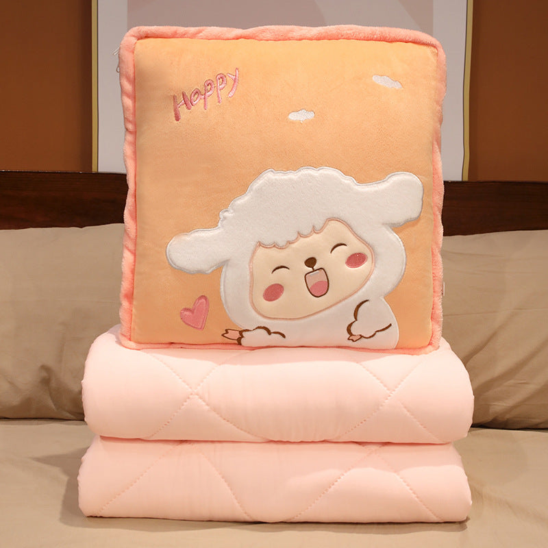 Plush pillow with cute husky design Stornfield