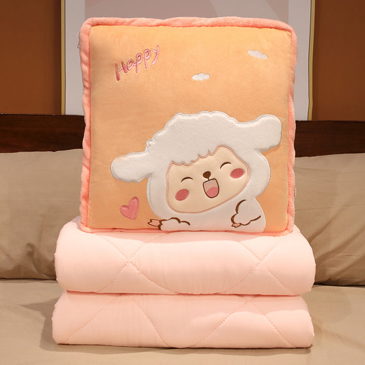 Plush pillow with cute husky design Stornfield