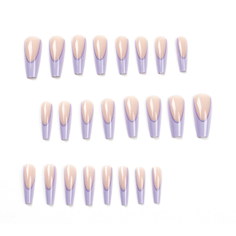 Artificial nail art with elegant ombre design Stornfield