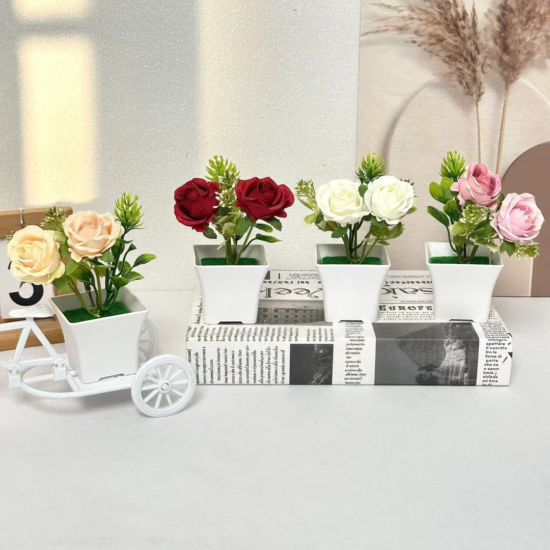 Elegant Decorative Flower Arrangement for Home Decor Display