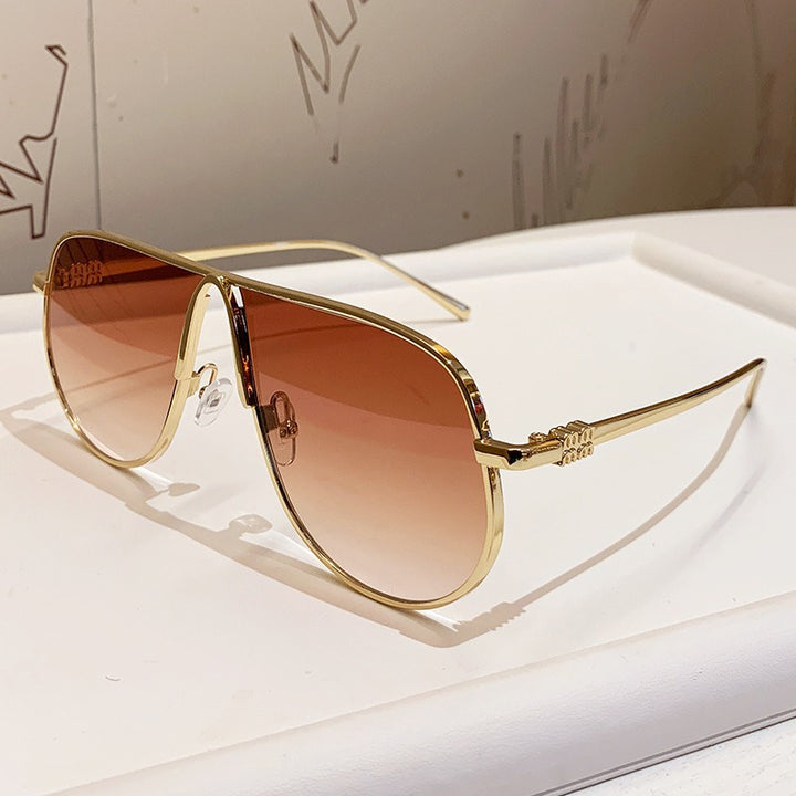 Men's Luxurious Oversized Aviator Sunglasses Stornfield