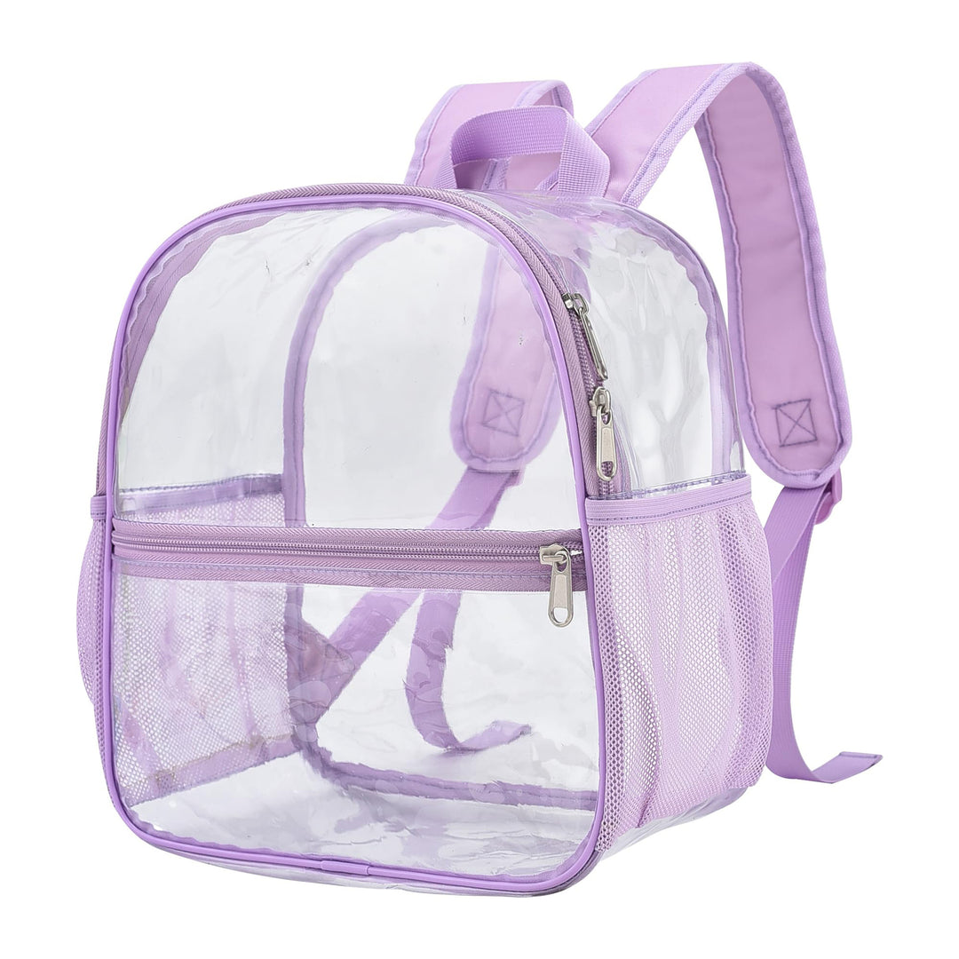 Unisex transparent backpack with functional design and multiple compartments Stornfield
