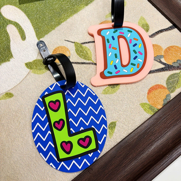 Playful Alphabet Luggage Tag Stornfield