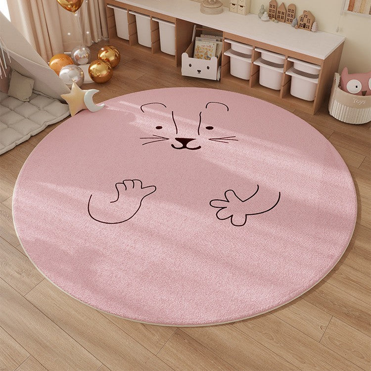 Alphabet-Themed Educational Area Rug for Kids