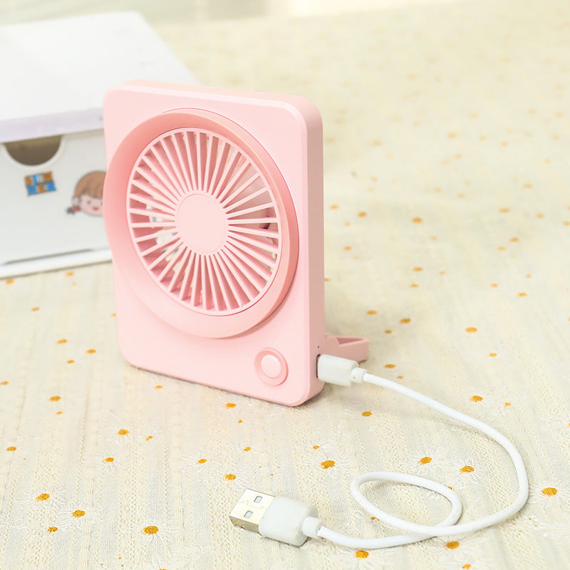 Ladies Compact Table Fan with USB Connection and Quiet Operating Mode Stornfield