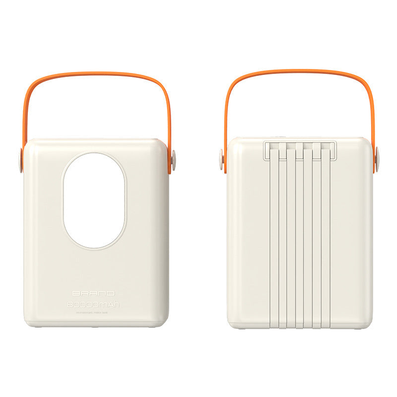 Portable power bank with multifunctional LED light and smart charging display Stornfield