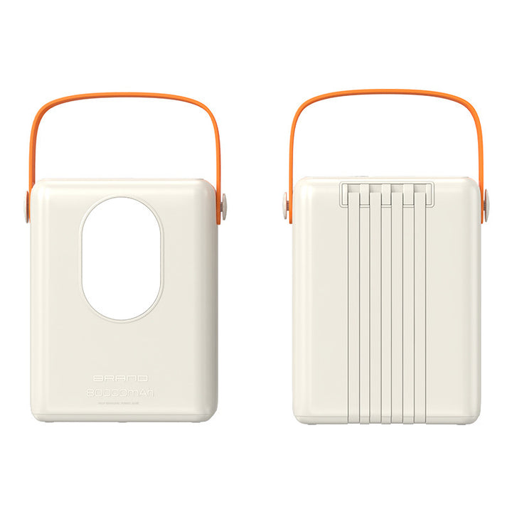 Portable power bank with multifunctional LED light and smart charging display Stornfield