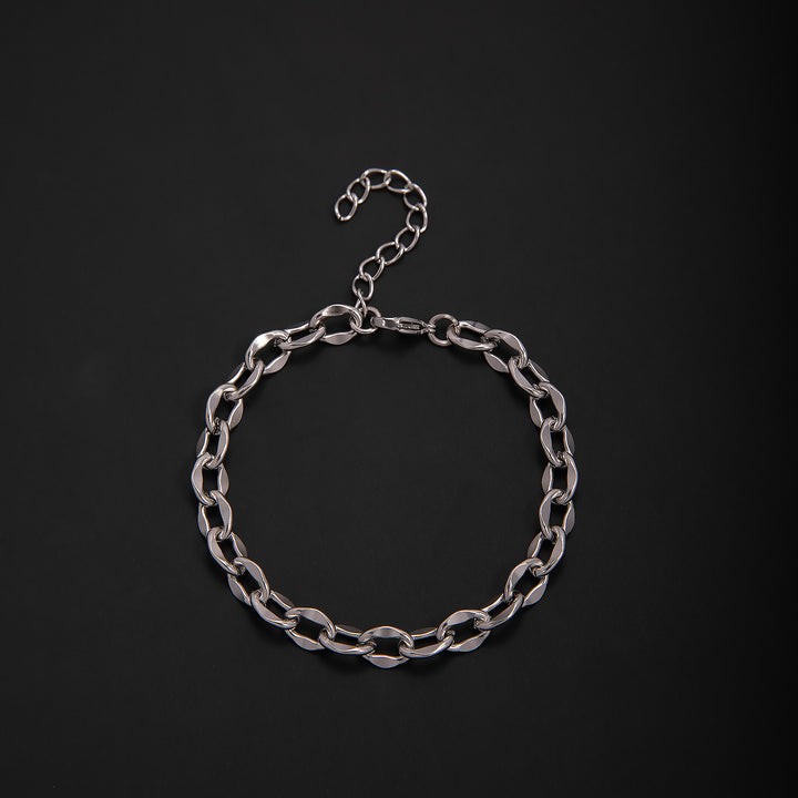 Textured Chain Link Bracelet Stornfield