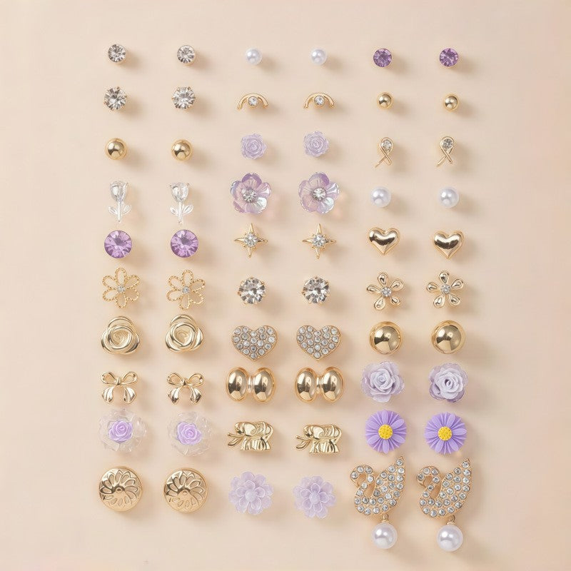 Sparkling Earrings Set Stornfield