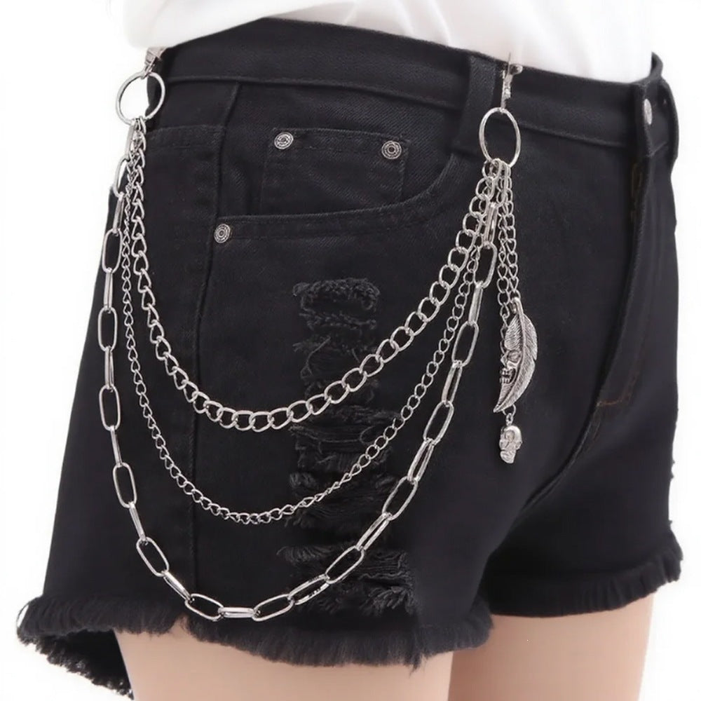 Fashionable chain pendant belt Stornfield