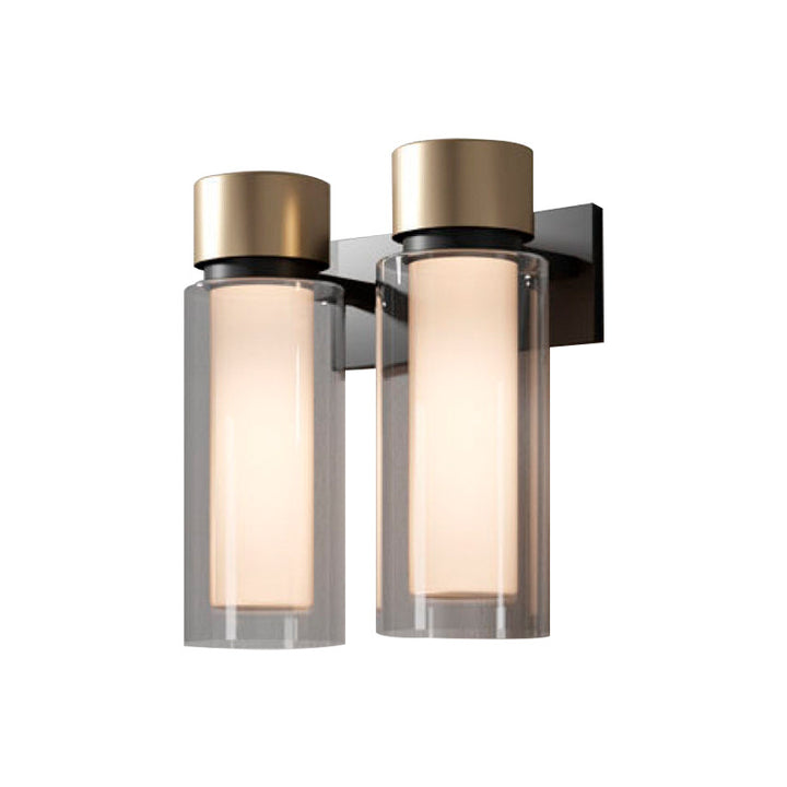 Contemporary Double Cylinder Wall Light