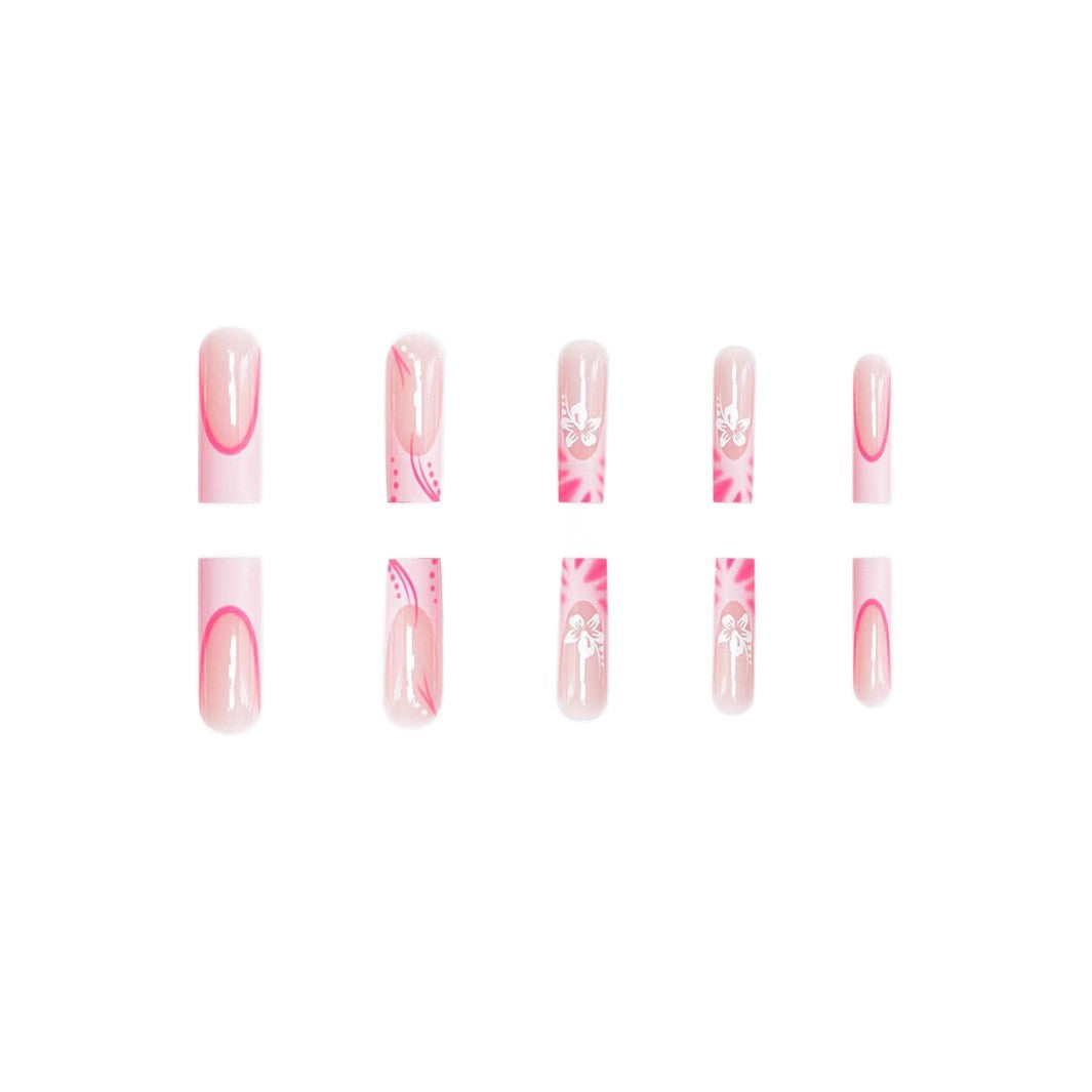Artistic Press-On Nail Art Enhancements Stornfield