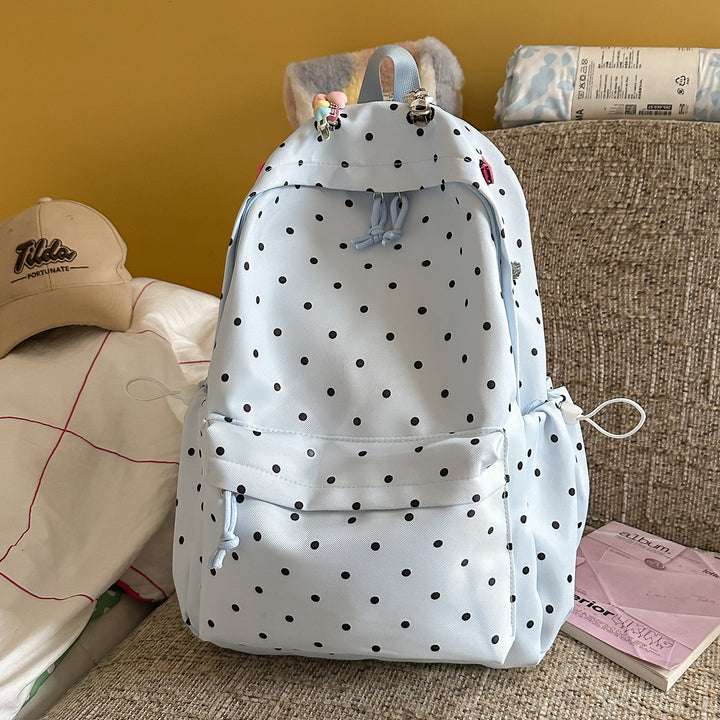 Polka Dot Lightweight Backpack Stornfield
