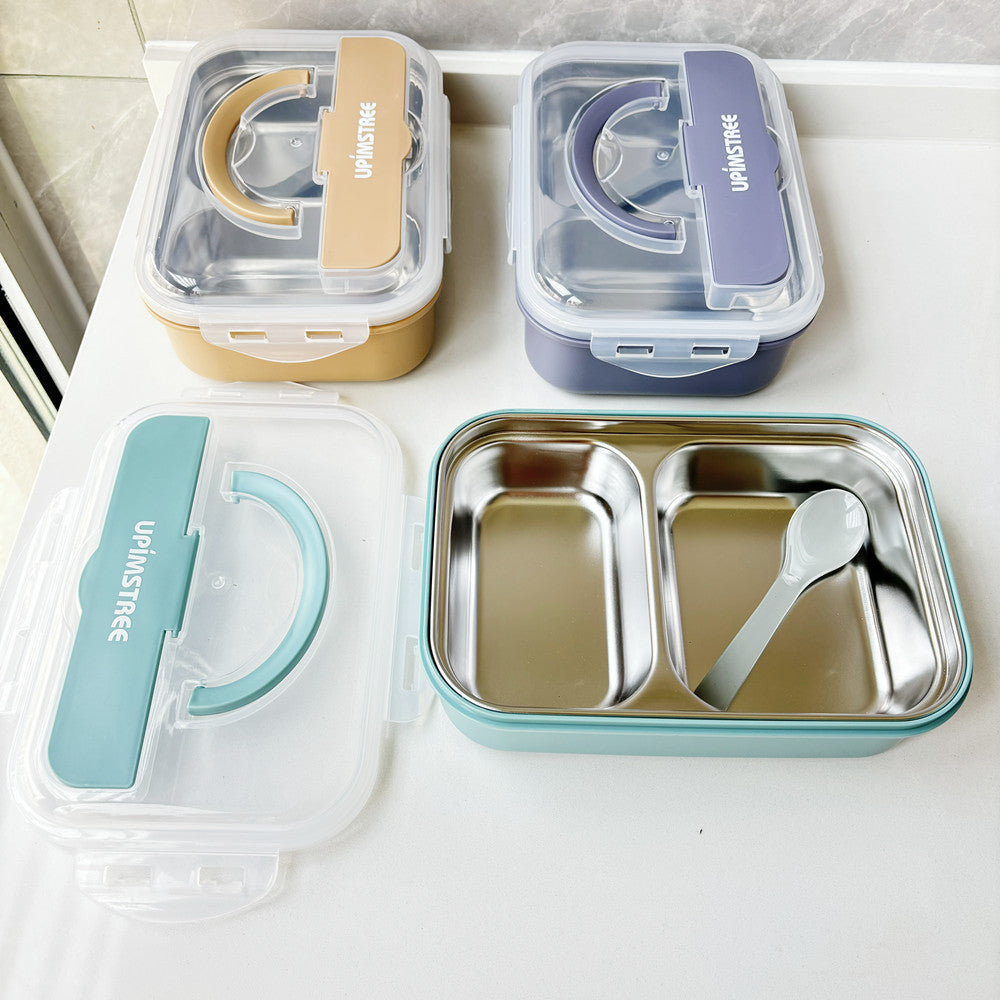 Multi-Section Stainless Steel Lunch Container