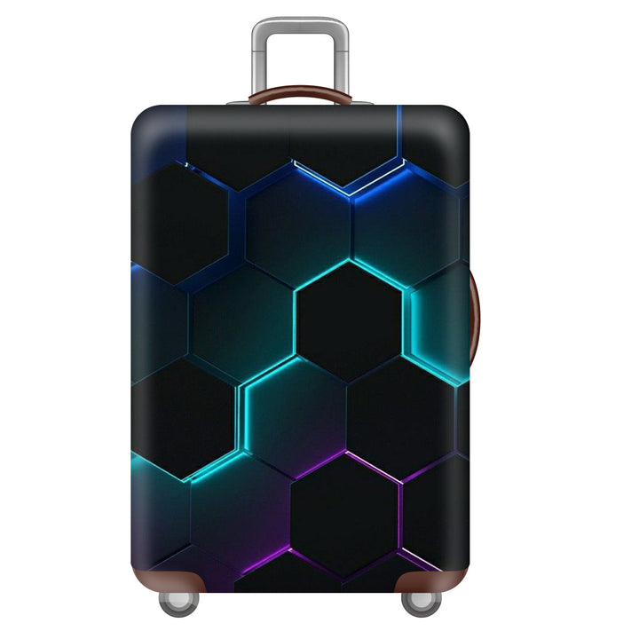 Men's hard-shell suitcase with unique skull design Stornfield
