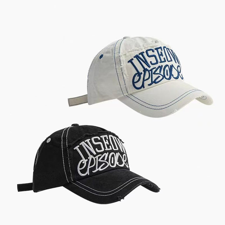 Men's Distressed Casual Graphic Baseball Cap Stornfield