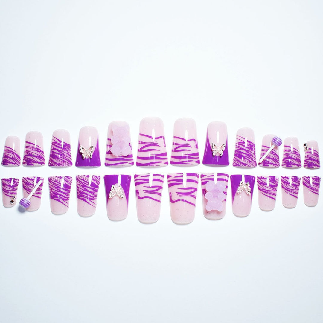 Artistic Butterfly Nail Design Extensions Stornfield