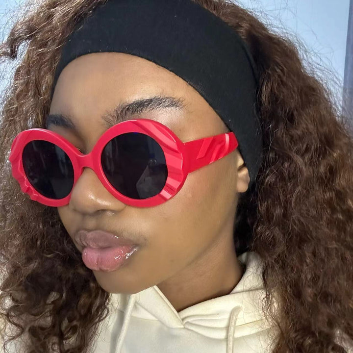 Women's sunglasses with unique, textured frame and protective lenses Stornfield