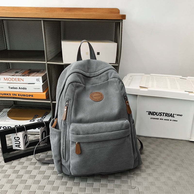 Durable Textured Backpack Stornfield