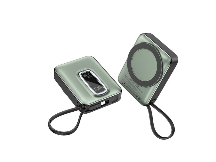 Portable Power Bank with Innovative Wireless Charging Function and Digital Charging Indicator Stornfield
