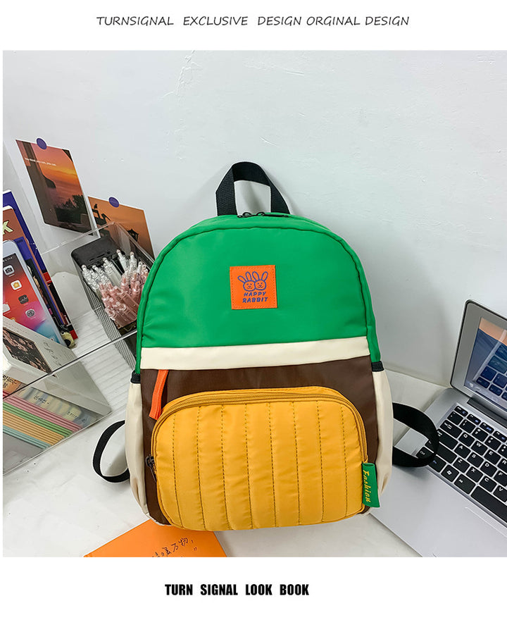 Color-Block Casual Backpack Stornfield