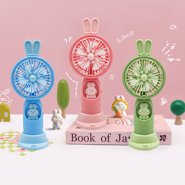 Unisex Portable Hand Fan with Animal Friendly Design Stornfield