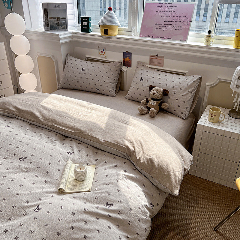 Bohemian Patterned Duvet Cover Set