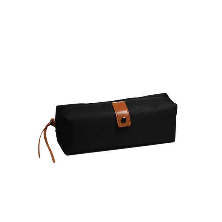 Sleek Canvas Pencil Pouch