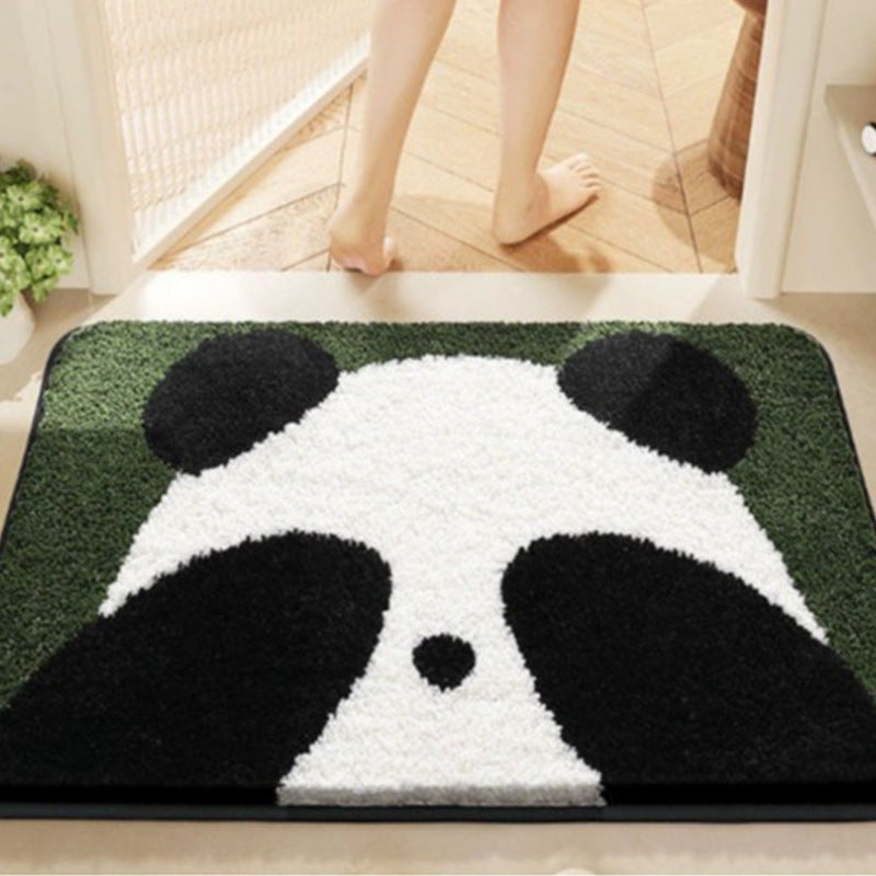 Cute Panda-Themed Bath Mat