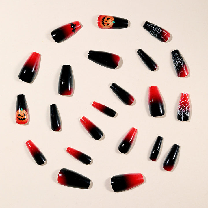 Halloween-Inspired Acrylic Nail Art Stornfield