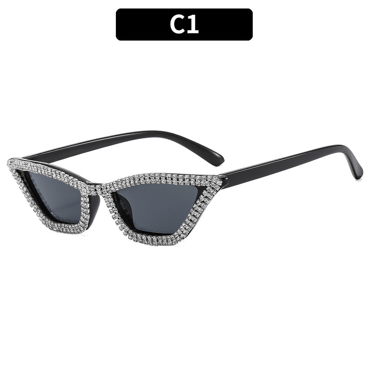 Decorative Cat-Eye Sunglasses