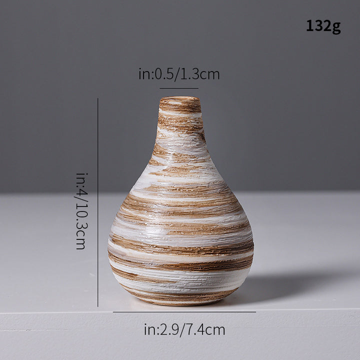 Artistic Spiral Design Ceramic Vase Stornfeild