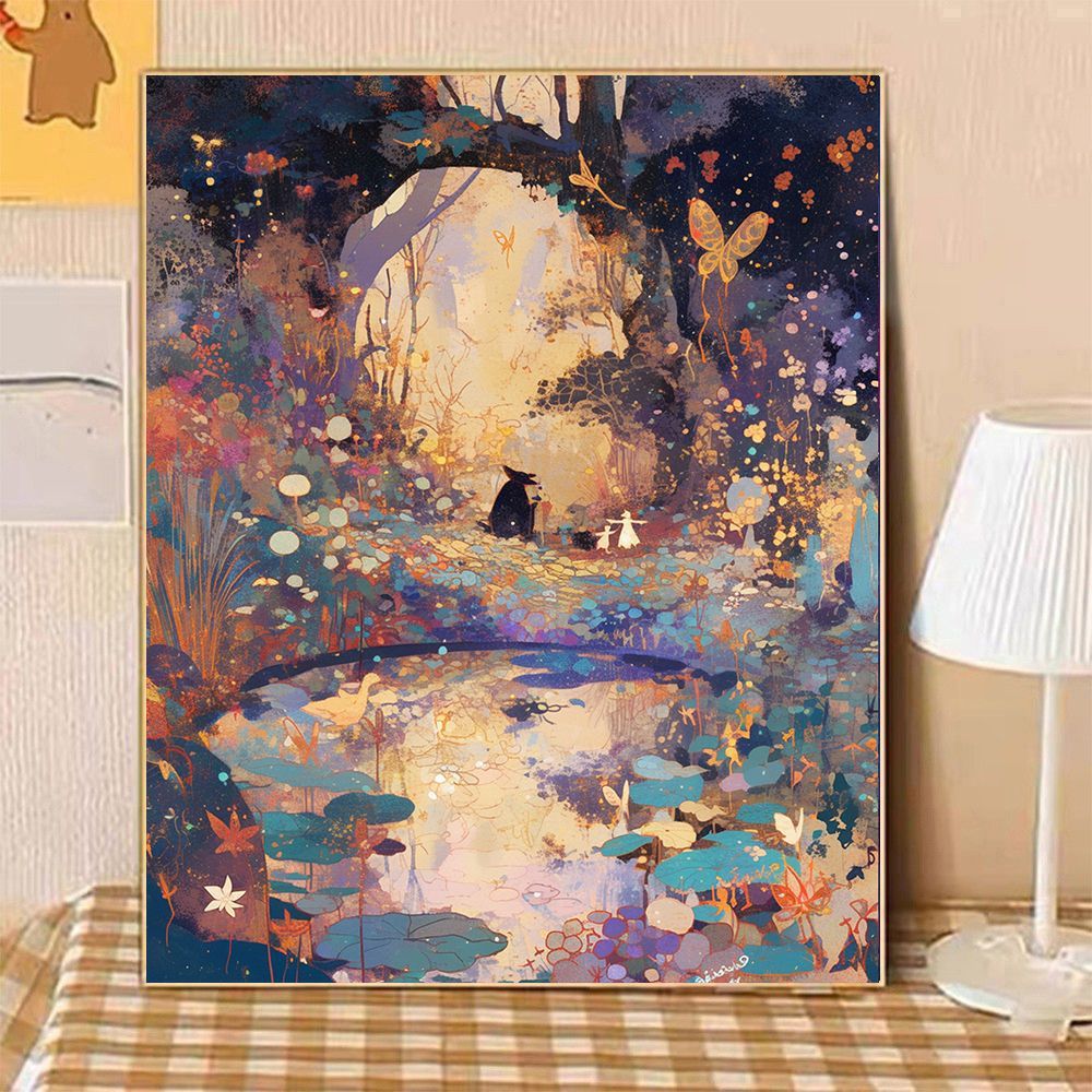 Enchanted Evening Landscape Canvas Art Stornfield