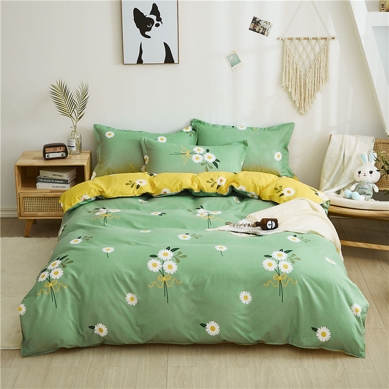 Floral Patterned Comforter Set