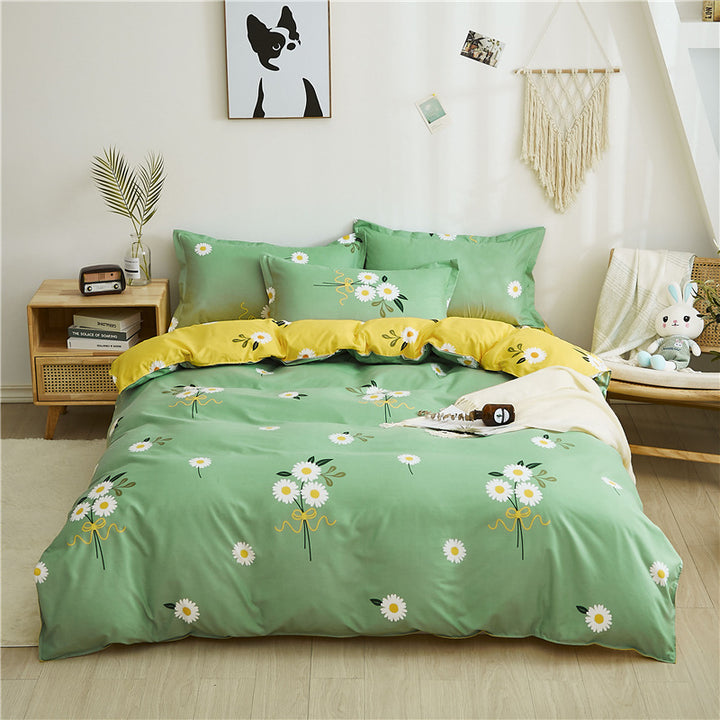 Floral Patterned Comforter Set