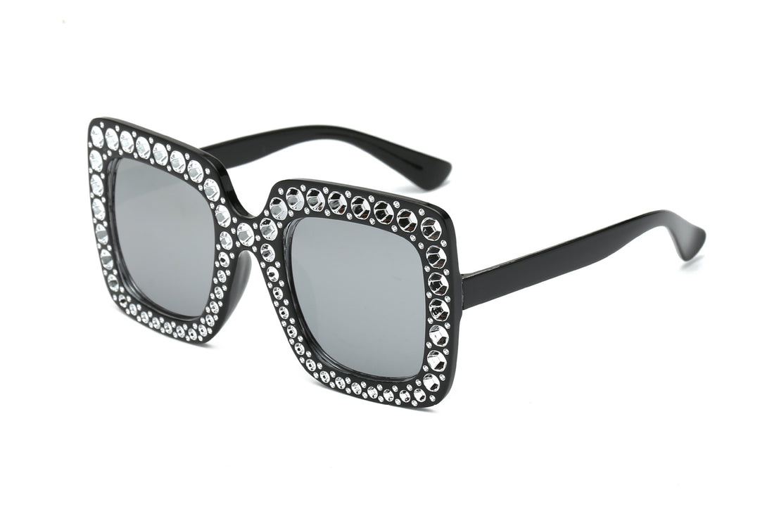 Oversized Decorative Frame Sunglasses Stornfield