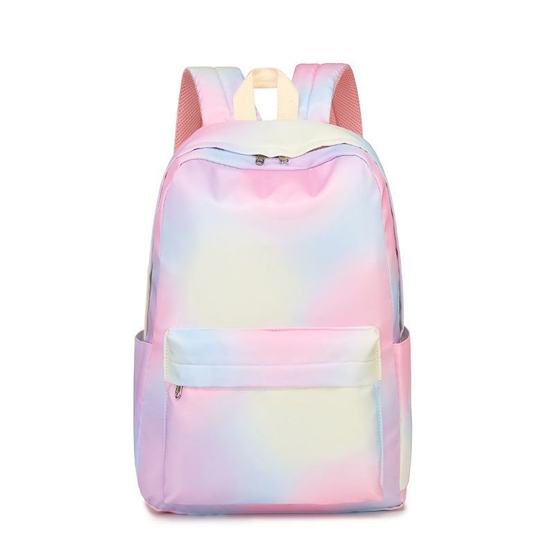 Stylish Cow Print Backpack and Accessory Set Stornfield