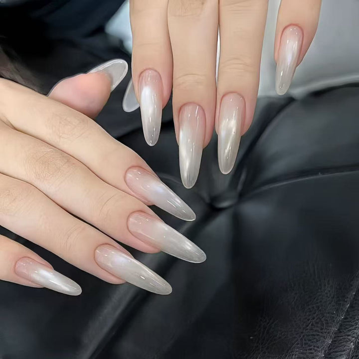 Artificial nail tips with elegant ombre effect Stornfield
