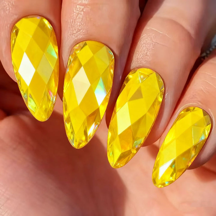 Artificial nails with elegant crystal design Stornfield